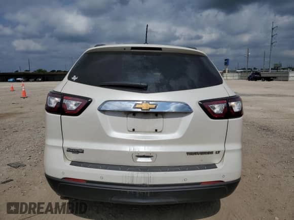 2013 Chevrolet Traverse LT with VIN 1GNKRGKD8DJ261326, listed as a Copart auction lot 53558665 with 179,115 mi miles and Salvage title. Bid and sale history available at DreamBid. Image 6.