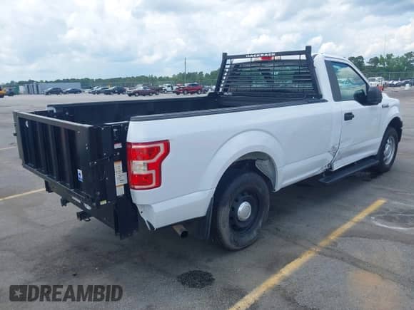 2019 Ford F-150 XL with VIN 1FTMF1CBXKKC00586, listed as a IAAI auction lot 42243092 with 22,427 mi miles and . Bid and sale history available at DreamBid. Image 4.