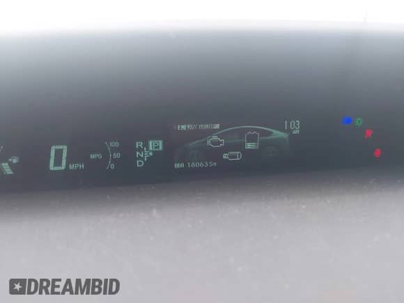 2015 Toyota Prius Four z VIN JTDKN3DU7F0454506, wystawiony jako IAAI lot #43058986 z przebiegiem 180 635 mil mil oraz . Historia ofert i sprzedaży dostępna na DreamBid. Obrazek 7.