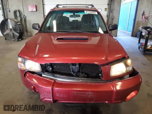 2004 Subaru Forester XT with VIN JF1SG69684G707882, listed as a Copart auction lot 81733355 with 74,860 mi miles and Salvage title. Bid and sale history available at DreamBid. Image 5.