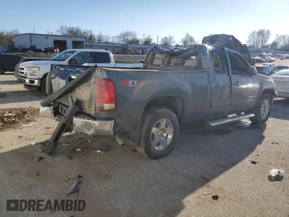 2012 GMC Sierra 1500 SLT with VIN 1GTR2WE70CZ284367, listed as a Copart auction lot 82809684 with Not provided miles and Salvage title. Bid and sale history available at DreamBid. Image 3.