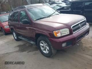 2004 Nissan Pathfinder SE with VIN JN8DR09XX4W800271, listed as a IAAI auction lot 41492138 with 273,416 mi miles and . Bid and sale history available at DreamBid. Image 1.