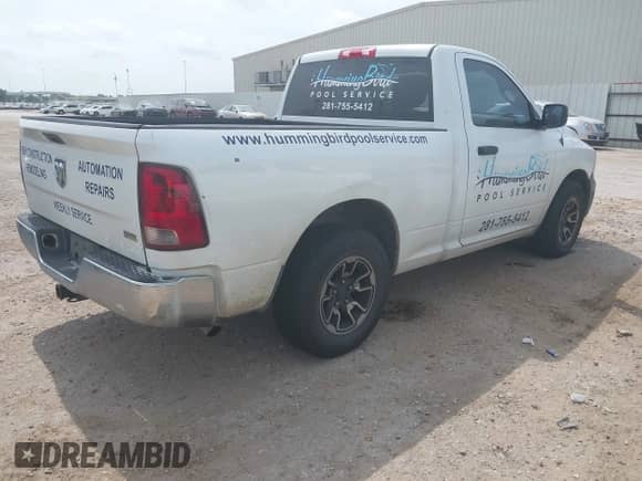 2012 Ram 1500 ST с VIN 3C6JD6AP2CG277134, выставлен на аукционе IAAI как лот 42305500 с пробегом 182 671 миль миль и . История ставок и продаж доступна на DreamBid. Изображение 4.