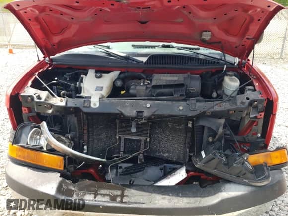 2010 Chevrolet Express Passenger LT with VIN 1GA2G1DG7A1160950, listed as a Copart auction lot 60605565 with 173,684 mi miles and Salvage title. Bid and sale history available at DreamBid. Image 12.