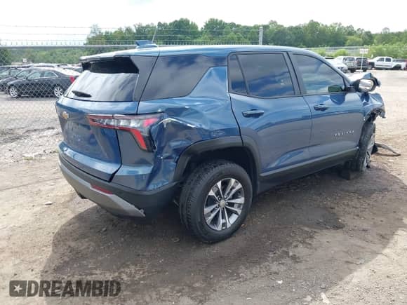 2025 Chevrolet Equinox AWD LT с VIN 3GNAXPEG6SL191306, выставлен на аукционе IAAI как лот 43015465 с пробегом 11 218 миль миль и . История ставок и продаж доступна на DreamBid. Изображение 4.