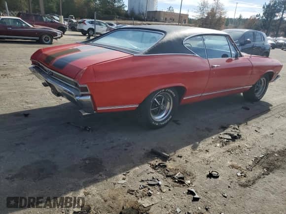 1968 CHEVROLET ALL OTHER UK с VIN 138378A112236, выставлен на аукционе Copart как лот 84193594 с пробегом Не указан миль и Списание • Salvage title. История ставок и продаж доступна на DreamBid. Изображение 3.