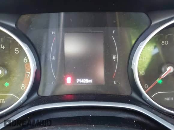 2020 Jeep Compass Latitude with VIN 3C4NJCBB7LT133977, listed as a IAAI auction lot 40950290 with 71,428 mi miles and . Bid and sale history available at DreamBid. Image 7.