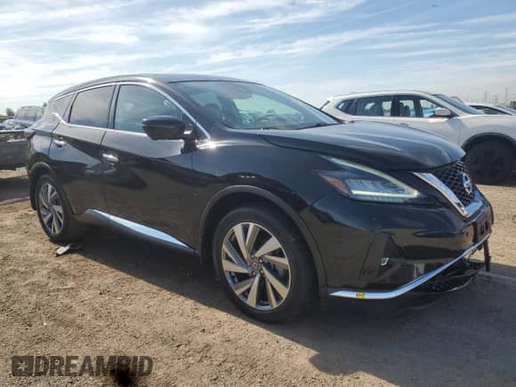 2021 Nissan Murano SL with VIN 5N1AZ2CS2MC127125, listed as a Copart auction lot 70395605 with 133,437 mi miles and Salvage title. Bid and sale history available at DreamBid. Image 4.