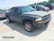 2004 Dodge Dakota SLT with VIN 1D7HG48N34S693877, listed as a IAAI auction lot 42423197 with 163,141 mi miles and . Bid and sale history available at DreamBid. Image 1.