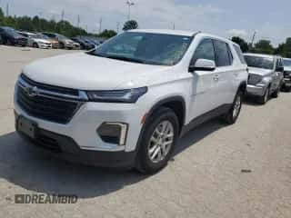 2024 Chevrolet Traverse LS with VIN 1GNETTKW6RJ139662, listed as a Copart auction lot 61756144 with 3,997 mi miles and Salvage title. Bid and sale history available at DreamBid. Image 1.