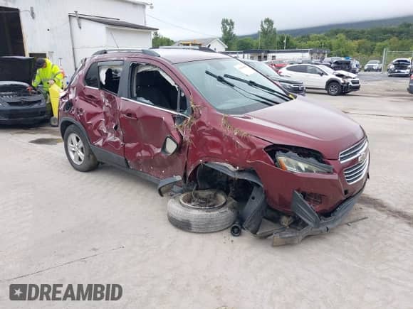 2016 Chevrolet Trax LT с VIN 3GNCJPSB9GL205970, выставлен на аукционе IAAI как лот 43041688 с пробегом 125 132 миль миль и . История ставок и продаж доступна на DreamBid. Изображение 1.