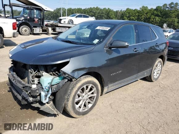 2019 Chevrolet Equinox LT z VIN 2GNAXTEV8K6169478, wystawiony jako Copart lot #70166285 z przebiegiem 126 489 mil mil oraz Szkoda całkowita • Salvage title. Historia ofert i sprzedaży dostępna na DreamBid. Obrazek 1.