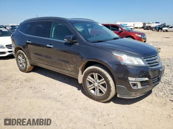 2017 Chevrolet Traverse LT z VIN 1GNKRHKD9HJ222661, wystawiony jako Copart lot #70209835 z przebiegiem 126 847 mil mil oraz Szkoda całkowita • Salvage title. Historia ofert i sprzedaży dostępna na DreamBid. Obrazek 4.