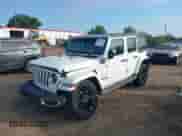 2023 Jeep Wrangler Sahara with VIN 1C4JJXP65PW555618, listed as a IAAI auction lot 43005963 with 29,146 mi miles and . Bid and sale history available at DreamBid. Image 2.