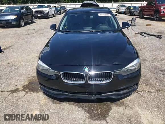 2016 BMW 3 Series 320i xDrive with VIN WBA8A3C53GK688967, listed as a Copart auction lot 65463495 with 76,957 mi miles and Salvage title. Bid and sale history available at DreamBid. Image 14.