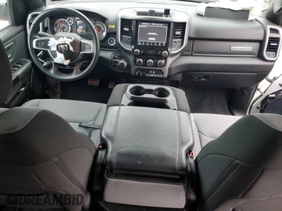 2022 Ram 1500 Big Horn with VIN 1C6RRFMG1NN242109, listed as a Copart auction lot 86005704 with 66,254 mi miles and Salvage title. Bid and sale history available at DreamBid. Image 8.