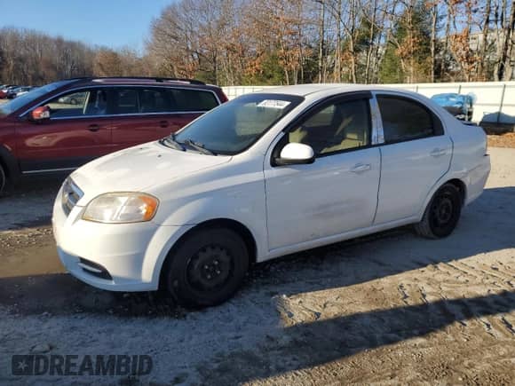 2011 Chevrolet Aveo 1LT with VIN KL1TD5DE8BB261878, listed as a Copart auction lot 83177544 with 119,557 mi miles and Clean title. Bid and sale history available at DreamBid. Image 1.