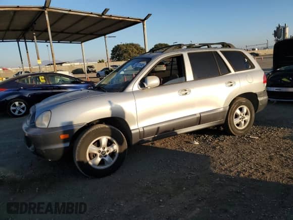 2005 Hyundai Santa Fe GLS z VIN KM8SC13E05U965000, wystawiony jako Copart lot #90371345 z przebiegiem 196 885 mil mil oraz Szkoda całkowita • Salvage title. Historia ofert i sprzedaży dostępna na DreamBid. Obrazek 1.