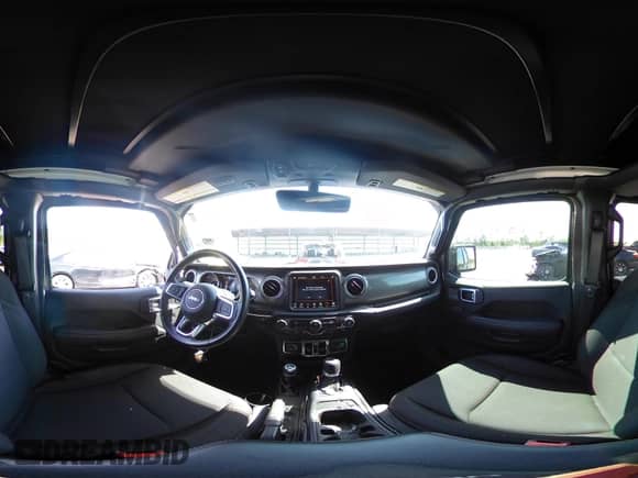 2022 Jeep Wrangler Unlimited Sahara with VIN 1C4HJXEN2NW194502, listed as a IAAI auction lot 42002455 with 34,861 mi miles and . Bid and sale history available at DreamBid. Image 18.