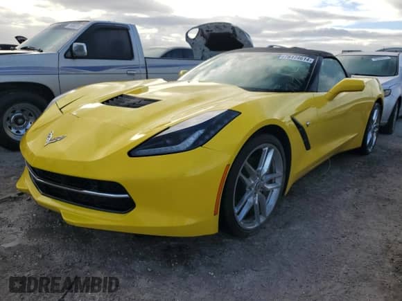 2018 Chevrolet Corvette 3LT с VIN 1G1YF3D70J5104401, выставлен на аукционе Copart как лот 76174614 с пробегом Не указан миль и На запчасти • Non repairable. История ставок и продаж доступна на DreamBid. Изображение 1.