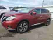 2018 Nissan Murano Platinum z VIN 5N1AZ2MH4JN197549, wystawiony jako Copart lot #80708475 z przebiegiem 72 996 mil mil oraz Szkoda całkowita • Salvage title. Historia ofert i sprzedaży dostępna na DreamBid. Obrazek 1.