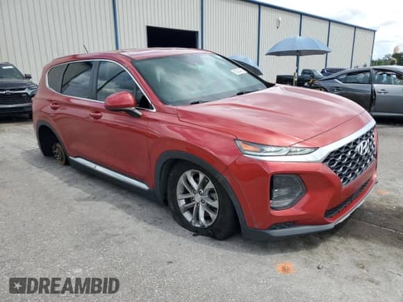 2020 Hyundai Santa Fe SE with VIN 5NMS23AD5LH163057, listed as a Copart auction lot 80560485 with 138,264 mi miles and Salvage title. Bid and sale history available at DreamBid. Image 4.