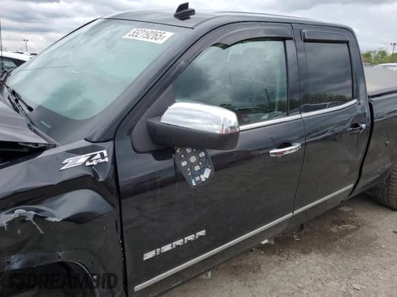 2014 GMC Sierra 1500 SLT with VIN 1GTV2VECXEZ263938, listed as a Copart auction lot 55219265 with Not provided miles and Salvage title. Bid and sale history available at DreamBid. Image 7.