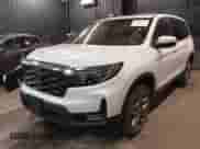 2022 Honda Passport EX-L with VIN 5FNYF8H52NB001840, listed as a IAAI auction lot 41598646 with 53,734 mi miles and . Bid and sale history available at DreamBid. Image 19.