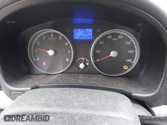 2011 Hyundai Accent GLS с VIN KMHCN4AC5BU609218, выставлен на аукционе IAAI как лот 43579370 с пробегом 185 328 миль миль и . История ставок и продаж доступна на DreamBid. Изображение 7.