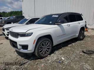 2021 Jeep Grand Cherokee Summit Reserve with VIN 1C4RJKEG4M8154496, listed as a Copart auction lot 63801265 with 40,283 mi miles and Salvage title. Bid and sale history available at DreamBid. Image 1.