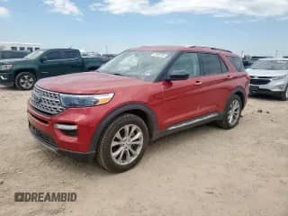 2022 Ford Explorer Limited z VIN 1FMSK7FH7NGA30499, wystawiony jako Copart lot #67663755 z przebiegiem 93 518 mil mil oraz Czysty tytuł • Clean title. Historia ofert i sprzedaży dostępna na DreamBid. Obrazek 1.