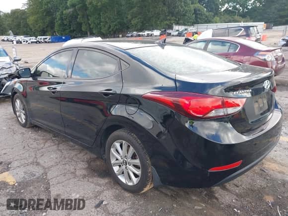 2015 Hyundai Elantra SE z VIN KMHDH4AE5FU279020, wystawiony jako IAAI lot #42960703 z przebiegiem 185 608 mil mil oraz . Historia ofert i sprzedaży dostępna na DreamBid. Obrazek 3.