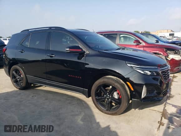 2023 Chevrolet Equinox Premier with VIN 3GNAXNEG9PL219577, listed as a Copart auction lot 52661934 with 14,993 mi miles and Clean title. Bid and sale history available at DreamBid. Image 4.