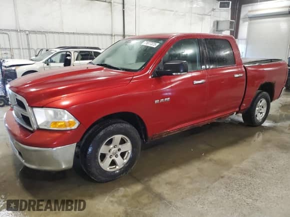2010 Dodge 1500 SLT с VIN 1D7RV1CPXAS157716, выставлен на аукционе Copart как лот 71077375 с пробегом 192 520 миль миль и Чистый • Clean title. История ставок и продаж доступна на DreamBid. Изображение 1.