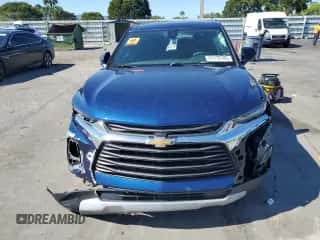 2022 Chevrolet Blazer LT с VIN 3GNKBCR48NS125331, выставлен на аукционе Copart как лот 91179185 с пробегом 52 276 миль миль и Чистый • Clean title. История ставок и продаж доступна на DreamBid. Изображение 5.