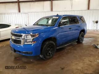 2018 Chevrolet Tahoe Commercial with VIN 1GNSKDEC5JR317404, listed as a Copart auction lot 68934135 with 116,789 mi miles and Clean title. Bid and sale history available at DreamBid. Image 1.