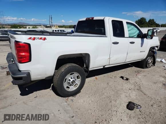 2018 Chevrolet Silverado 2500HD Work Truck with VIN 1GC2KUEG6JZ184230, listed as a Copart auction lot 80214565 with 97,858 mi miles and Salvage title. Bid and sale history available at DreamBid. Image 3.