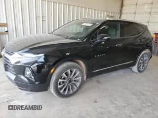 2022 Chevrolet Blazer Premier с VIN 3GNKBFRS7NS143724, выставлен на аукционе Copart как лот 51341175 с пробегом 66 635 миль миль и Списание • Salvage title. История ставок и продаж доступна на DreamBid. Изображение 1.