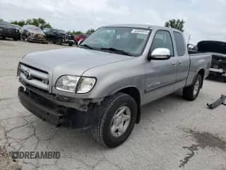 2004 Toyota Tundra SR5 z VIN 5TBRT34114S453378, wystawiony jako Copart lot #62464975 z przebiegiem 138 430 mil mil oraz Szkoda całkowita • Salvage title. Historia ofert i sprzedaży dostępna na DreamBid. Obrazek 1.