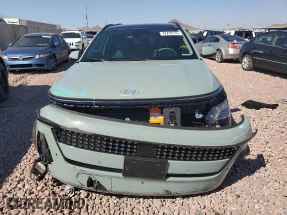 2024 Hyundai Kona Limited z VIN KM8HE3A61RU004228, wystawiony jako Copart lot #72740134 z przebiegiem 9 348 mil mil oraz Szkoda całkowita • Salvage title. Historia ofert i sprzedaży dostępna na DreamBid. Obrazek 5.