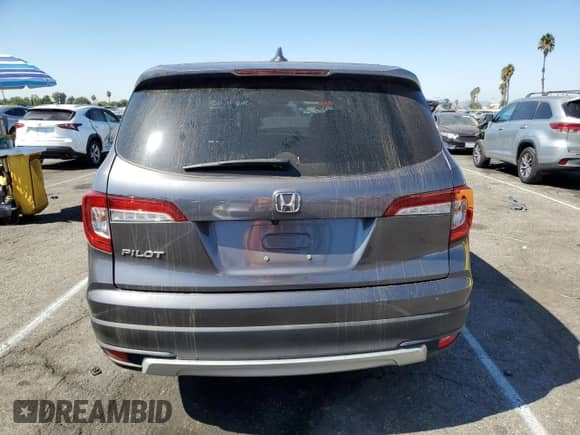 2020 Honda Pilot EX-L z VIN 5FNYF5H56LB002047, wystawiony jako Copart lot #73771414 z przebiegiem 73 265 mil mil oraz Szkoda całkowita • Salvage title. Historia ofert i sprzedaży dostępna na DreamBid. Obrazek 6.