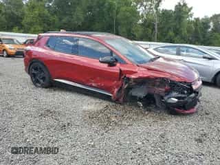 2025 Chevrolet Equinox EV RS с VIN 3GN7DSRP1SS134839, выставлен на аукционе Copart как лот 64480175 с пробегом 5 973 миль миль и Списание • Salvage title. История ставок и продаж доступна на DreamBid. Изображение 4.