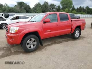 2008 Toyota Tacoma with VIN 5TELU42N78Z590582, listed as a Copart auction lot 66179985 with 215,606 mi miles and Salvage title. Bid and sale history available at DreamBid. Image 1.