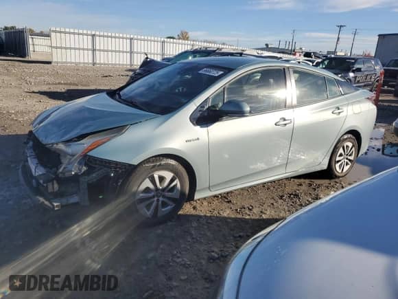 2017 Toyota Prius Two z VIN JTDKBRFU0H3566994, wystawiony jako Copart lot #86660725 z przebiegiem 97 764 mil mil oraz Czysty tytuł • Clean title. Historia ofert i sprzedaży dostępna na DreamBid. Obrazek 1.