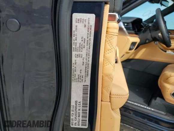 2024 Jeep Grand Cherokee Summit Reserve с VIN 1C4RJKEG2R8554595, выставлен на аукционе Copart как лот 43653355 с пробегом 849 миль миль и Списание • Salvage title. История ставок и продаж доступна на DreamBid. Изображение 14.