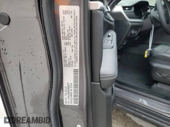 2024 Jeep Grand Cherokee Limited с VIN 1C4RJJBG0R8556277, выставлен на аукционе Copart как лот 48437005 с пробегом 1 139 миль миль и На запчасти • Non repairable. История ставок и продаж доступна на DreamBid. Изображение 13.