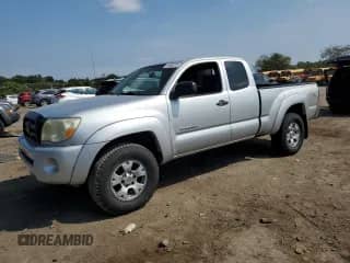 2005 Toyota Tacoma с VIN 5TEUU42NX5Z098659, выставлен на аукционе Copart как лот 81489375 с пробегом 169 059 миль миль и Списание • Salvage title. История ставок и продаж доступна на DreamBid. Изображение 1.