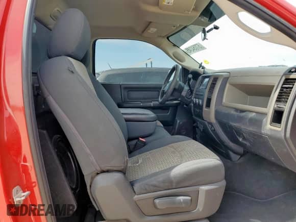 2012 Ram 1500 Express with VIN 3C6JD7AT6CG278287, listed as a Copart auction lot 57054245 with 114,229 mi miles and Salvage title. Bid and sale history available at DreamBid. Image 10.