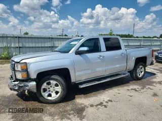 2014 Chevrolet Silverado 1500 LTZ with VIN 3GCUKSEC5EG118431, listed as a Copart auction lot 63753455 with 221,171 mi miles and Salvage title. Bid and sale history available at DreamBid. Image 1.