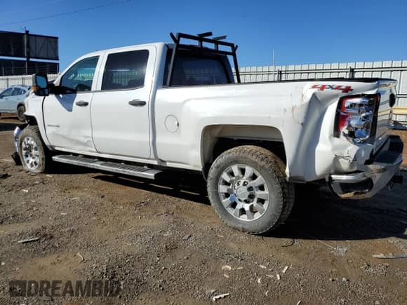 2017 Chevrolet Silverado 2500HD Work Truck with VIN 1GC1KUEG2HF150941, listed as a Copart auction lot 44385515 with Not provided miles and Salvage title. Bid and sale history available at DreamBid. Image 2.